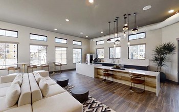 Clubhouse with seating l Azure Apartments in Sparks NV